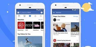 Facebook Watch Video servisi