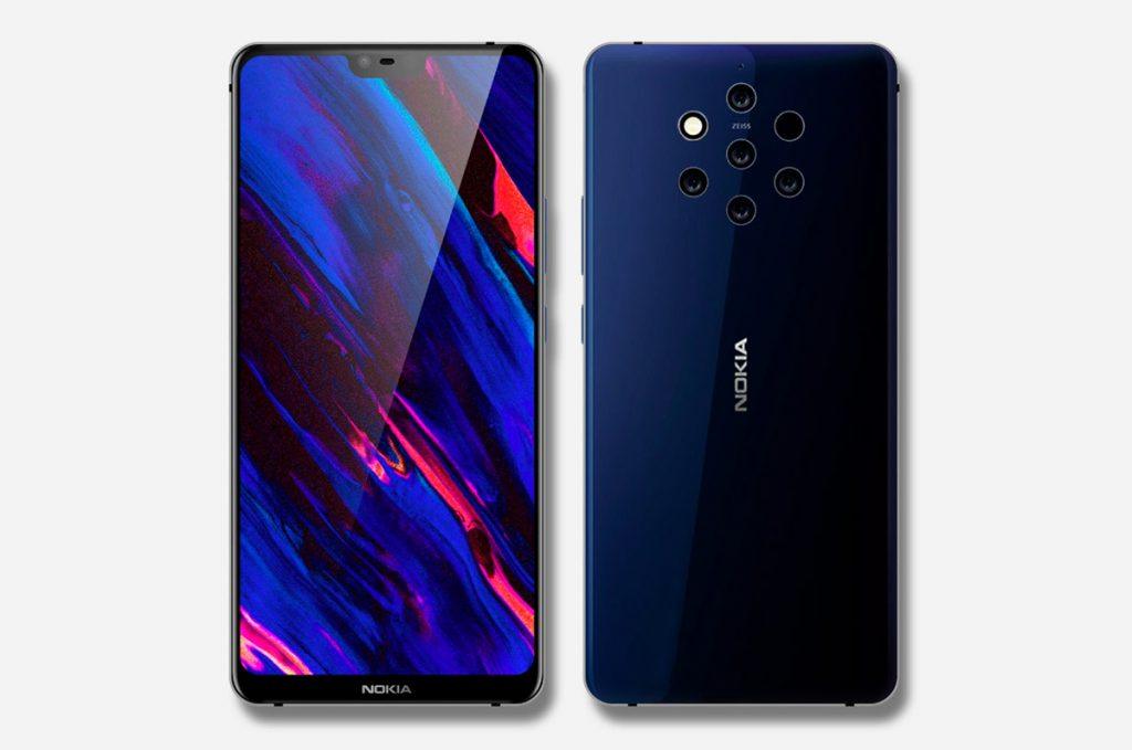 Beş kameralı Nokia 9