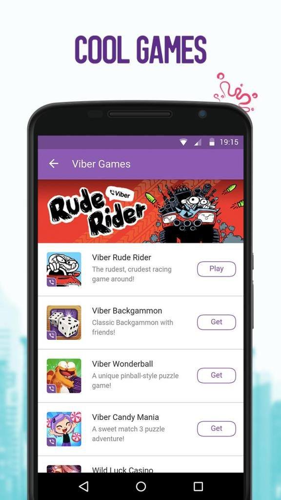 Viber Uygulaması Oyun