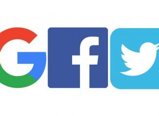 AB Google, Facebook ve Twitter