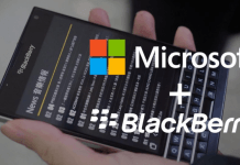 BlackBerry ve Microsoft