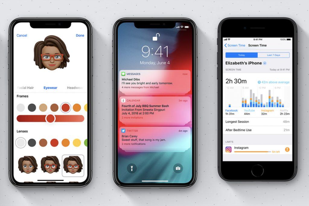 iOS 12 Yeni Özellikler