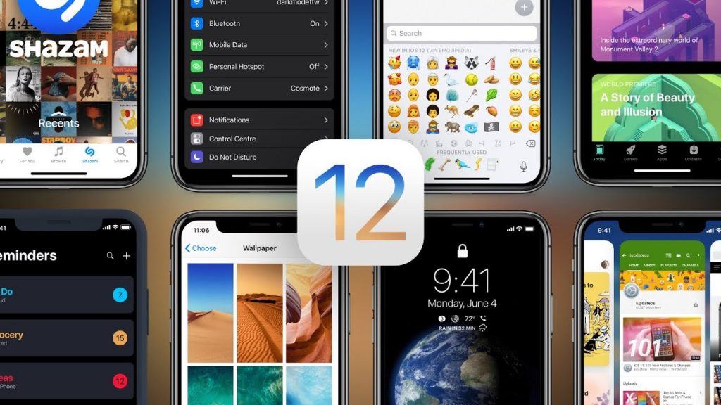 iPhone iOS 12