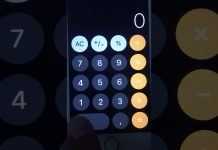 iOS 12 hesap makinesi hatası