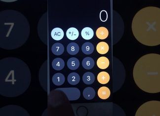 iOS 12 hesap makinesi hatası