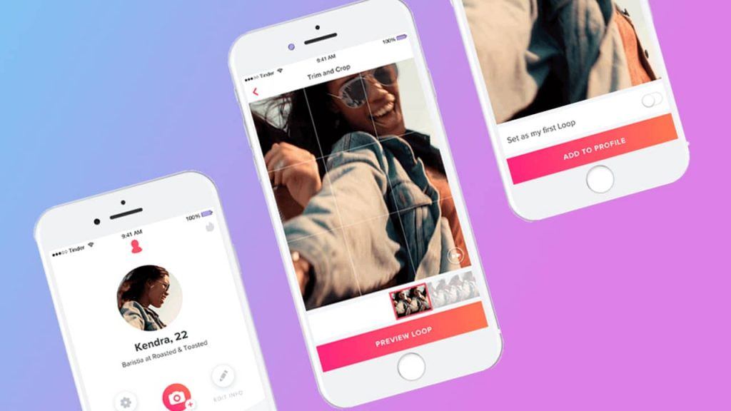 Tinder'a Döngüsel Video Özelliği